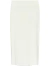 Jacquemus The Sablier High-waist Pencil Skirt In White