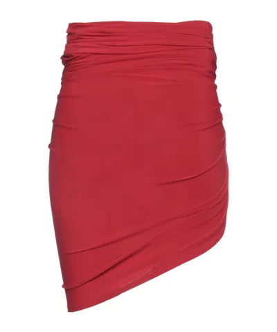 Jacquemus Midi Skirts In Red