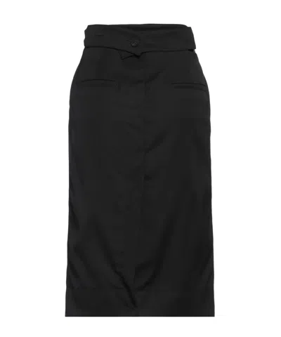 Jacquemus Midi-length Pencil Skirt In Black