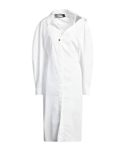 Jacquemus Mid-length Dress In White