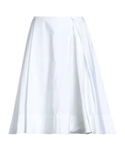 Jacquemus Mid-length Skirt In White