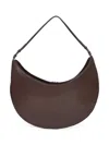 Jacquemus Midnight Brown The Ovalo Hobo Bag In Brown