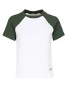 Jacquemus Cotton Blend T-shirt With Contrasting Raglan Sleeves