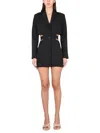 Jacquemus Mini Blazer Dress "bari" In Black
