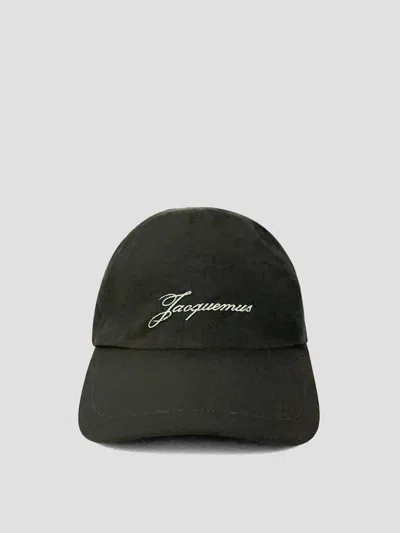 Jacquemus Mini Bucket Hat In Dark Brown