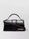Jacquemus Mini Calfskin Shoulder Bag With Gold-tone Detail