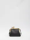 Jacquemus Le Berlingot Black Crossbody Bag With Removable Strap In Leather For Women In Black