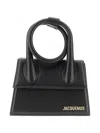 Jacquemus Mini Chiquito Knot-handle Tote Bag In Black