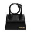 Jacquemus Mini Chiquito Knot-handle Tote Bag In Black