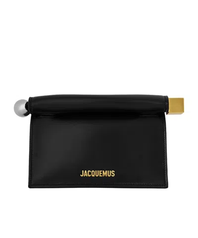 Jacquemus Mini Clutch Bag In Black