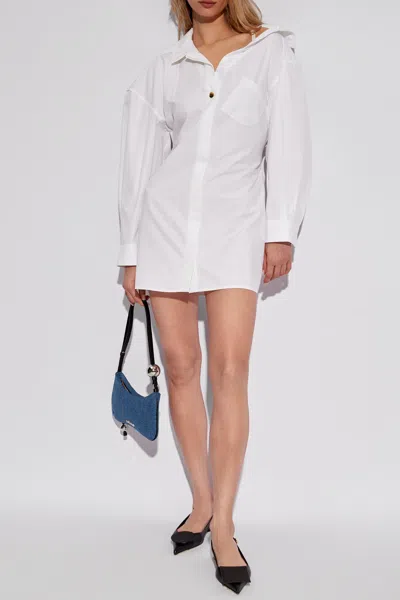 JACQUEMUS JACQUEMUS MINI COTTON DRESS