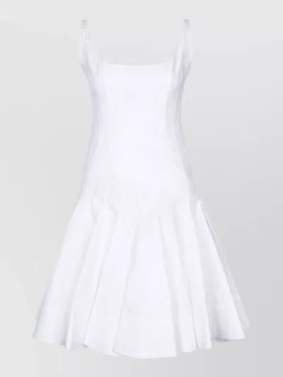 Jacquemus Mini Dress In White
