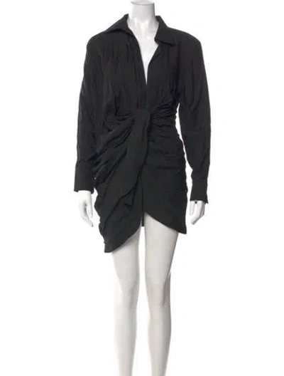 Pre-owned Jacquemus Mini Dress In Black