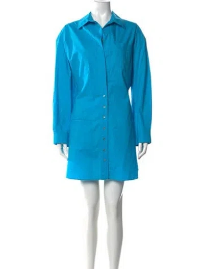 Pre-owned Jacquemus Mini Dress In Blue