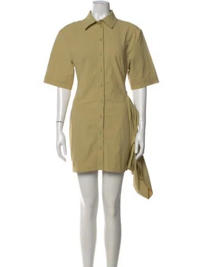 Pre-owned Jacquemus Mini Dress In Brown