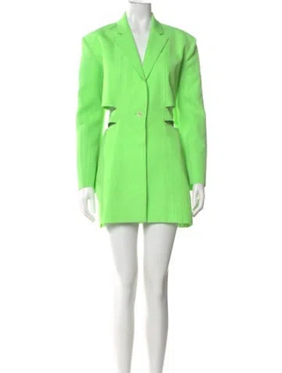 Pre-owned Jacquemus Mini Dress In Green