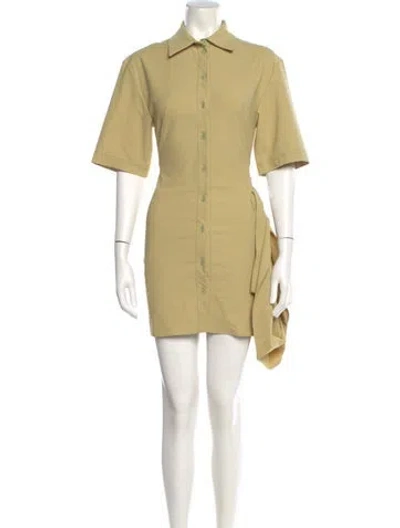 Pre-owned Jacquemus Mini Dress In Neutral