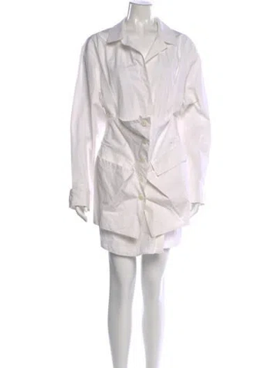 Pre-owned Jacquemus Mini Dress In Neutral