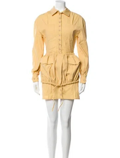 Pre-owned Jacquemus Mini Dress In Neutral