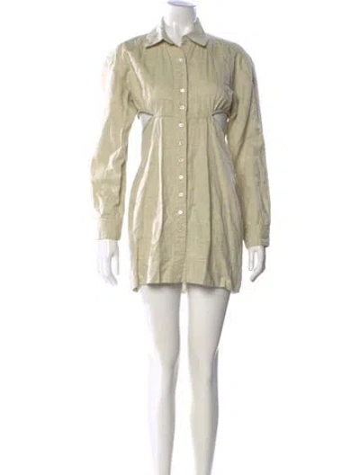 Pre-owned Jacquemus Mini Dress In Neutral
