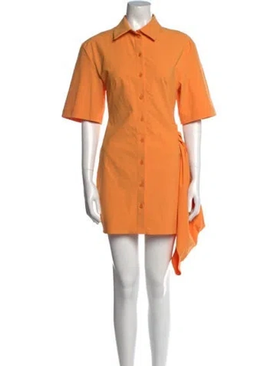 Pre-owned Jacquemus Mini Dress In Orange