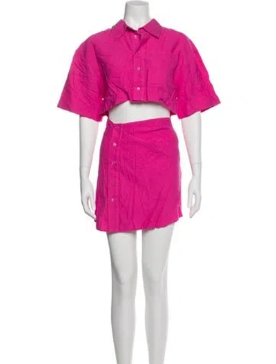 Pre-owned Jacquemus Mini Dress In Pink