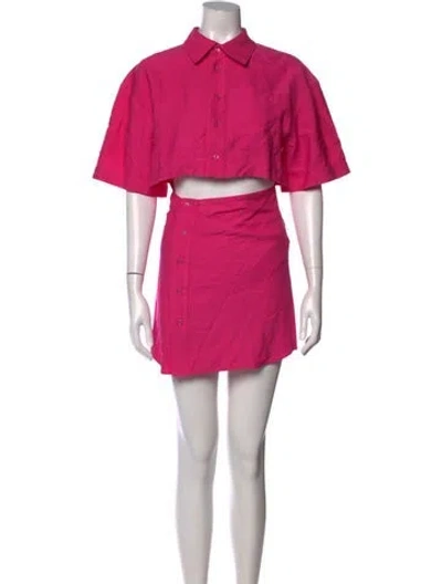 Pre-owned Jacquemus Mini Dress In Pink