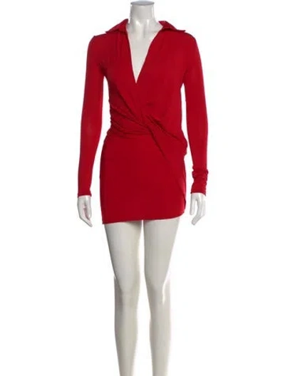 Pre-owned Jacquemus Mini Dress In Red