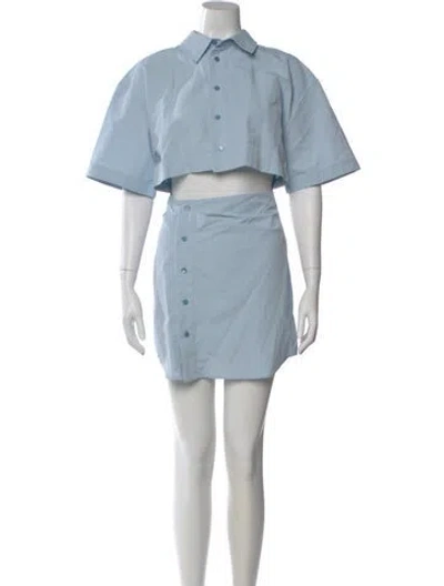 Pre-owned Jacquemus Mini Dress W/ Tags In Blue