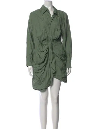 Pre-owned Jacquemus Mini Dress W/ Tags In Green