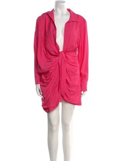 Pre-owned Jacquemus Mini Dress W/ Tags In Pink