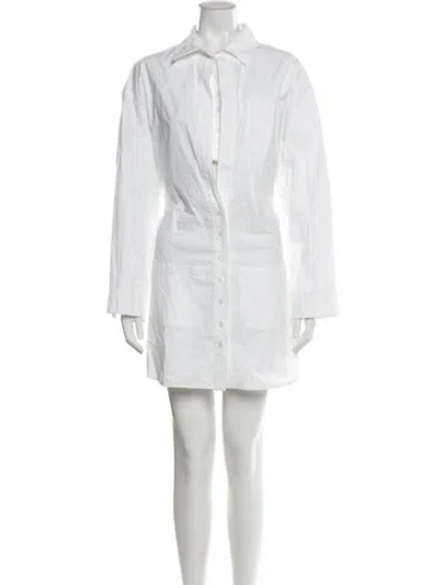 Pre-owned Jacquemus Mini Dress In White