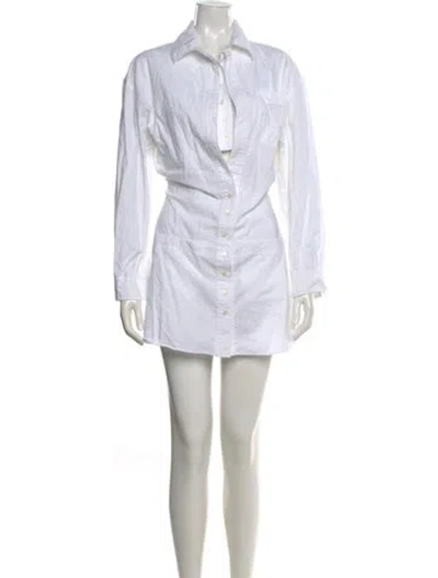 Pre-owned Jacquemus Mini Dress In White