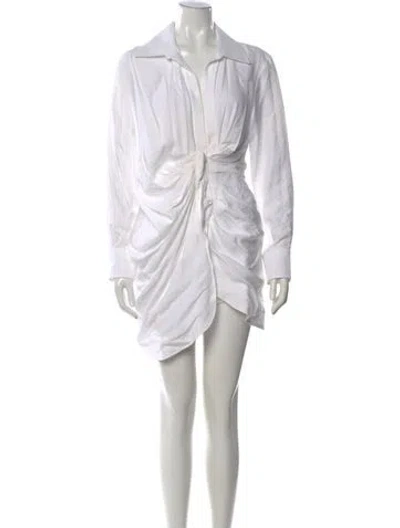 Pre-owned Jacquemus Mini Dress In White