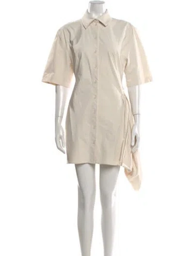 Pre-owned Jacquemus Mini Dress In White