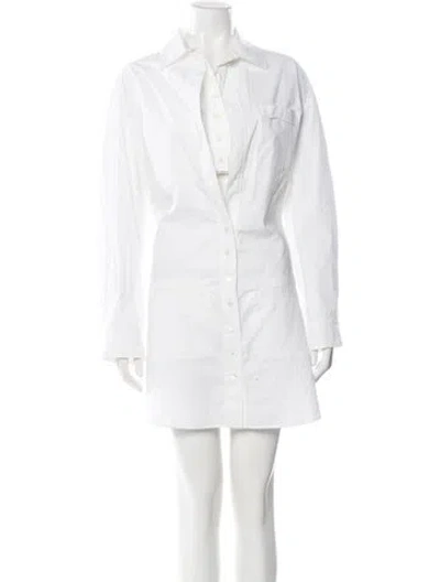 Pre-owned Jacquemus Mini Dress In White