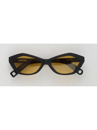 Jacquemus Mini Fashion Acetate Eyewear - International Fit In Black