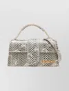 Jacquemus Womens Beige Le Grand Bambino Leather Top Handle Bag In Neutral