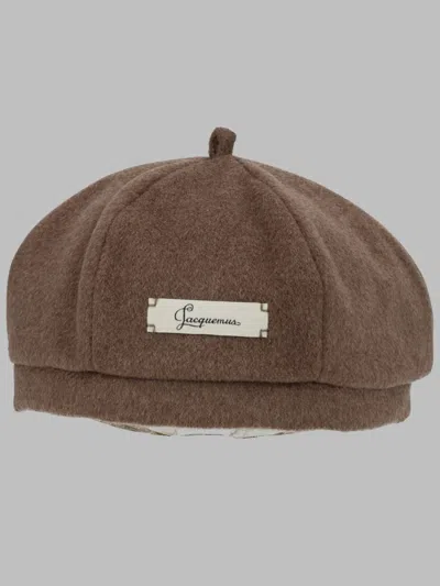 Jacquemus Mini Hat In Brown