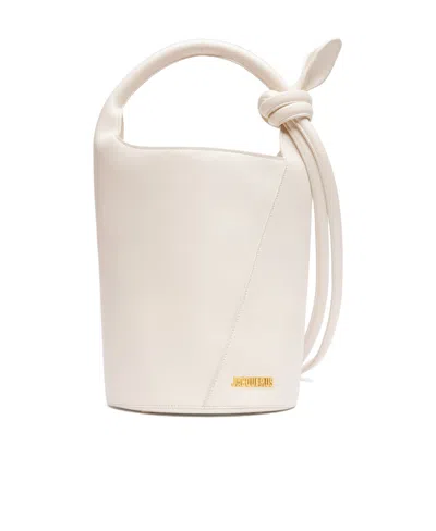 Jacquemus Le Petit Tourni In White