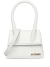 Jacquemus Mini Le Chiquito Shoulder Bag In White