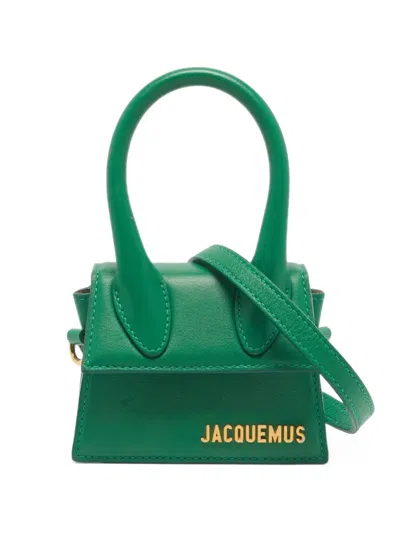 Pre-owned Jacquemus Mini Le Chiquito Tote Bag In Green