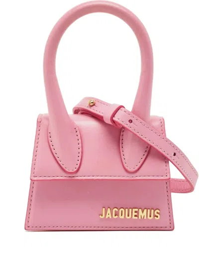 Pre-owned Jacquemus Mini Le Chiquito Tote Bag In Pink