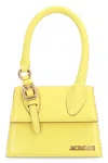 Jacquemus Women Le Chiquito Moyen Boucle Leather Handbag In Yellow