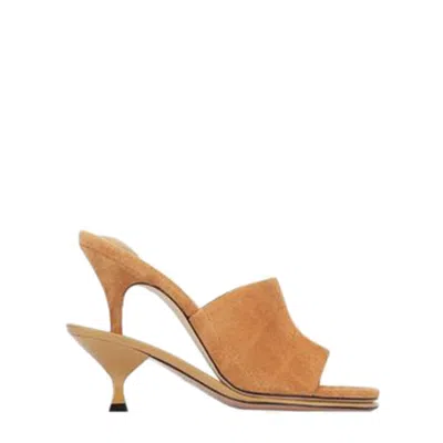 Jacquemus Stylish Calfskin Mini Shoes For Women In Brown