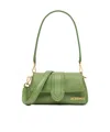 Jacquemus Mini Puffed Flap Bag In Green