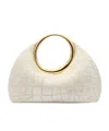 Jacquemus Mini Ring Handbag In Nude