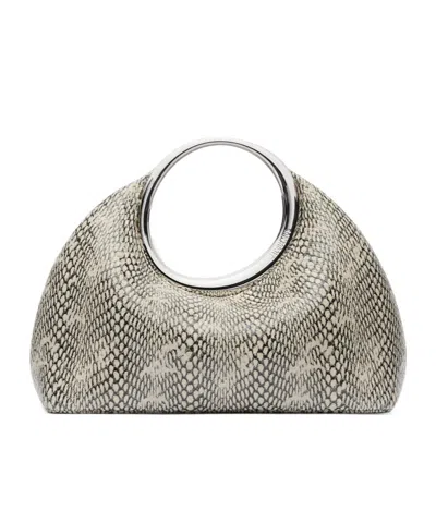 Jacquemus Mini Ring Handbag In Nude