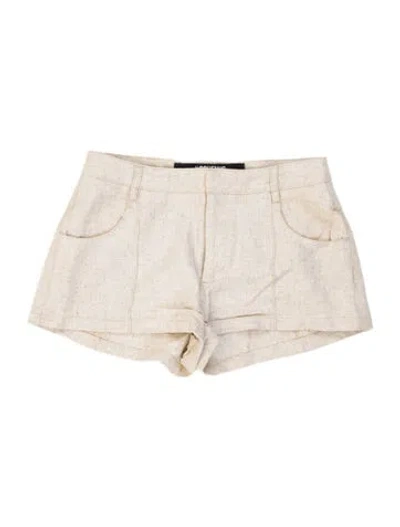 Pre-owned Jacquemus Mini Shorts In Neutral