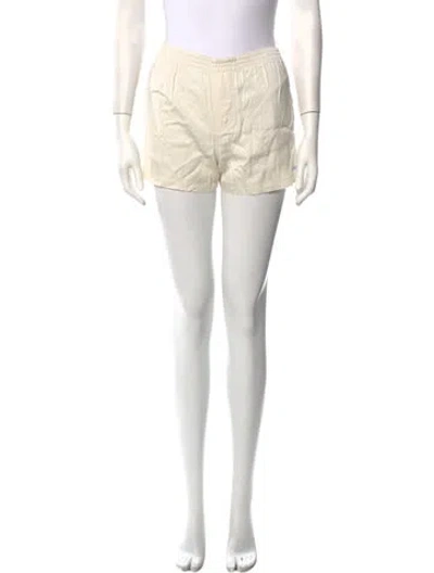 Pre-owned Jacquemus Mini Shorts In White